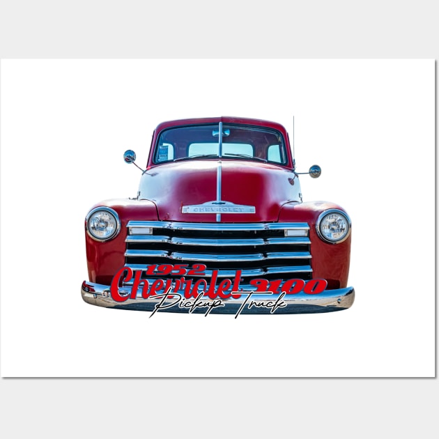 1952 Chevrolet 3100 Pickup Truck Wall Art by Gestalt Imagery